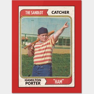 The Sandlot Ham Porter Baseball Card Posters and Art